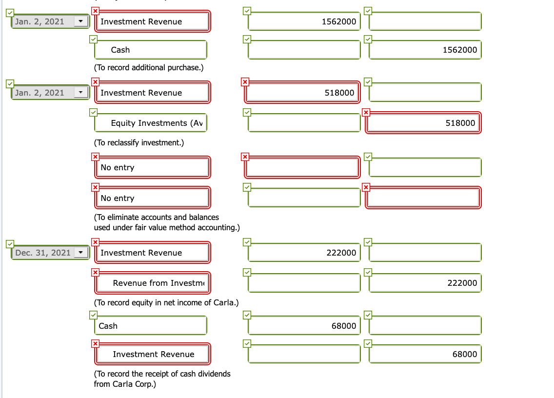 again. On January 3, 2019, Buffalo Company purchased for $503,000 cash a