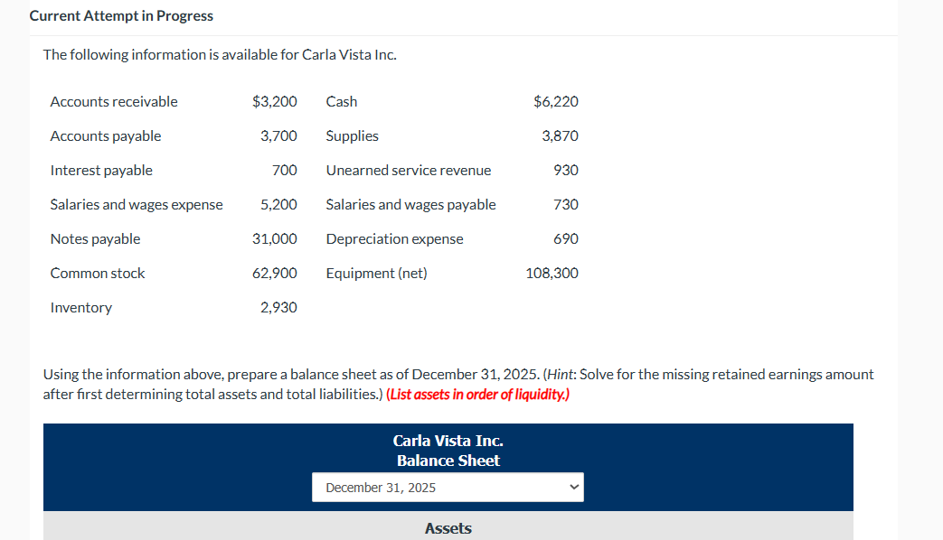 Current Attempt in Progress The following information is available for Carla