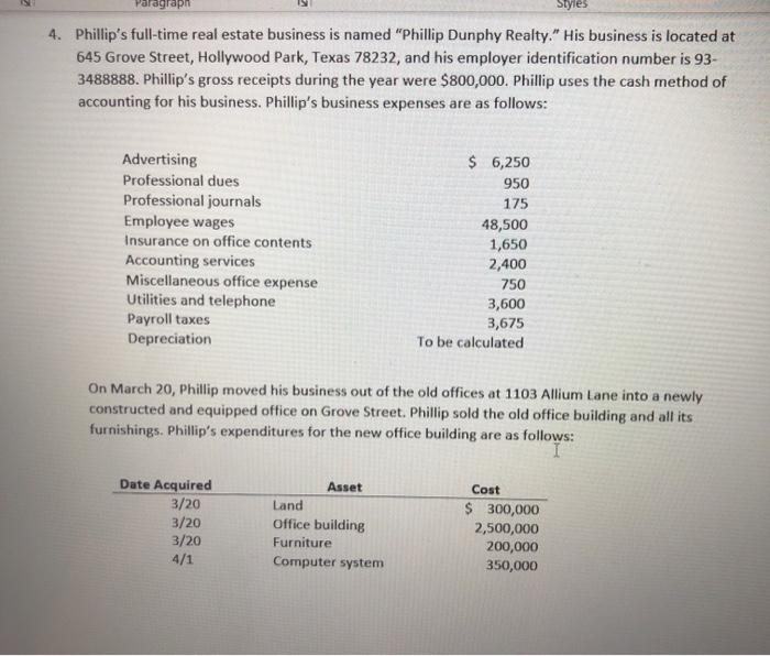 im using tax act sofware website, where would i put this information