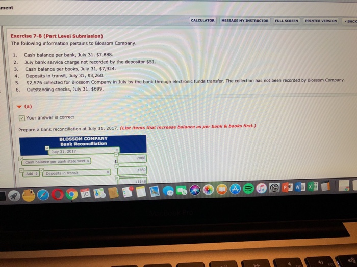  ment CALCULATOR MESSAGE MY INSTRUCTOR FULL SCREEN PRINTER VERSON BAcr Exercise