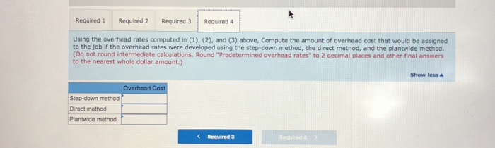 to other departments in the order listed below Square Total Feet of