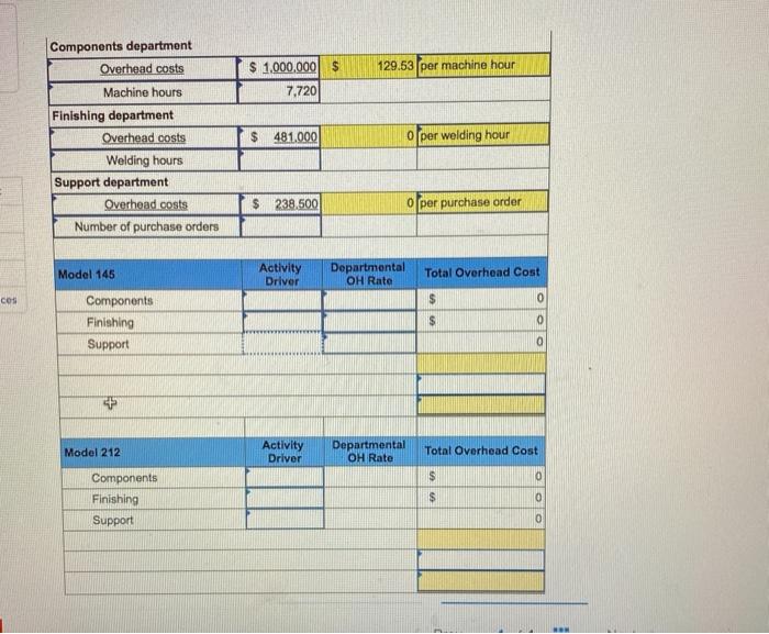 systems in its components department. The mechanical systems are combined with the