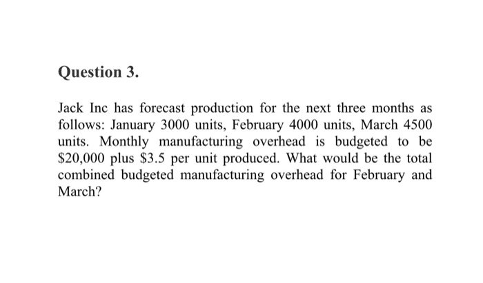 sales as shown below: 25 000 September 3600 Ne December The sales