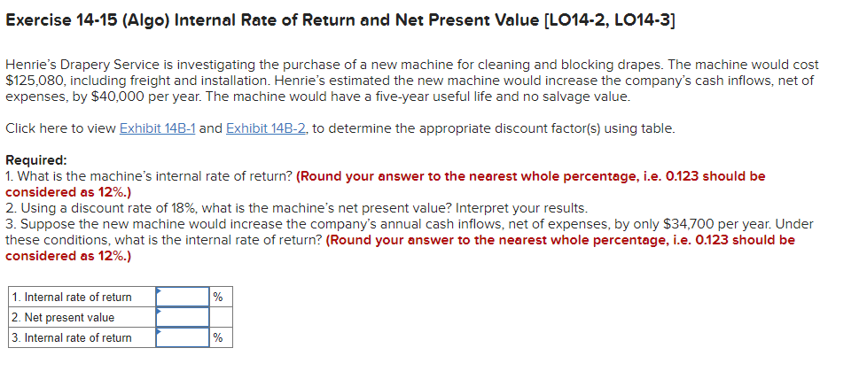 appropriate discount factor(s) using tables. Required: What is the maximum price (i.e.,