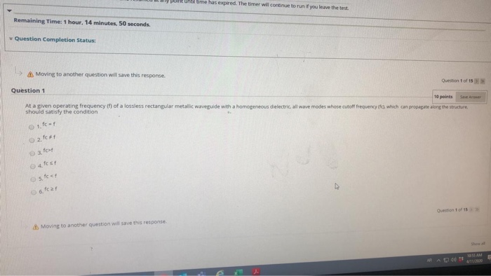  any U ltime has expired. The time will continue to run