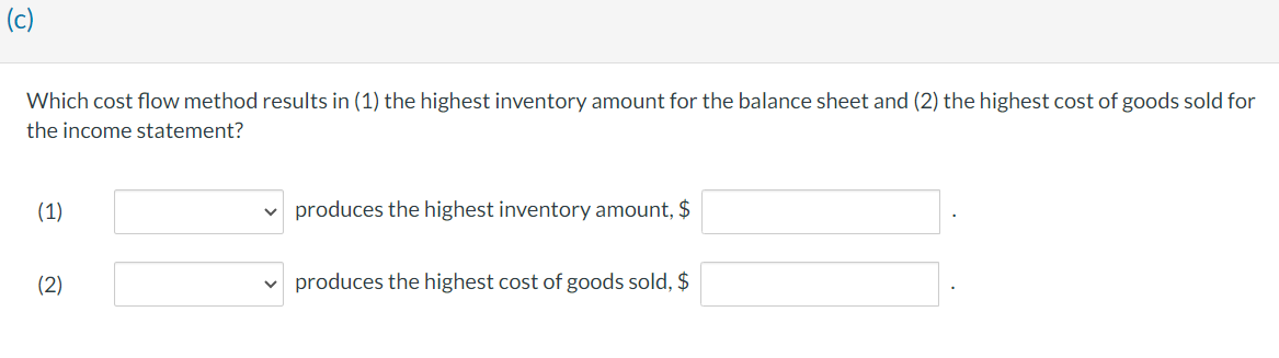 average-cost). (Round answers to 0 decimal places, e.g. 1,250.) Swifty Distribution markets