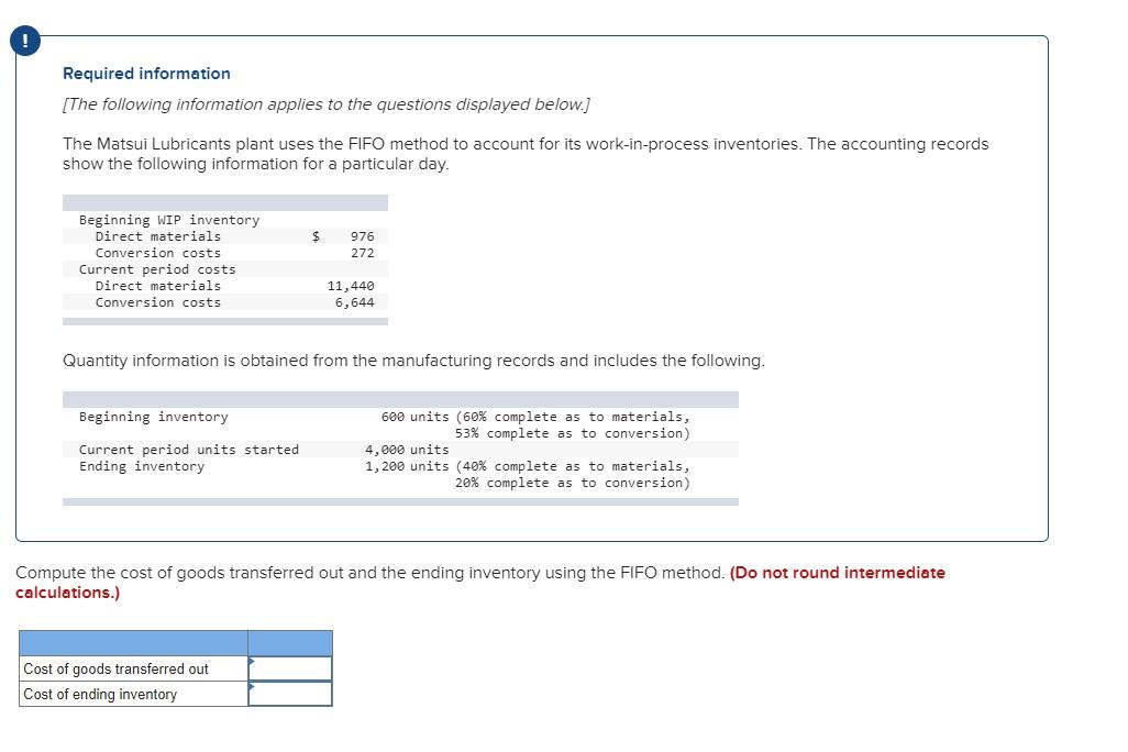 Please see attached. Cost Accounting. Do not round intermediate calculations. Thank you