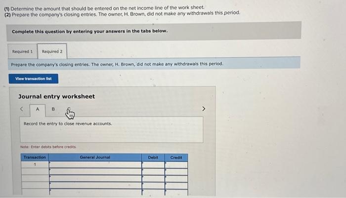 Brown's Bike Rental Company. Account Title Rent earned Salaries expense Insurance expense