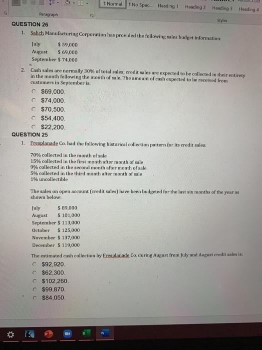  1 Normal 1 No Spac.. Heading Heading 2 Heading 3 Heading