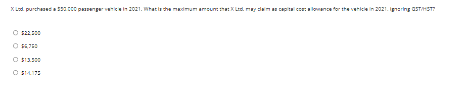 as the CCA prescribed rate. O Recapture only occurs when the last