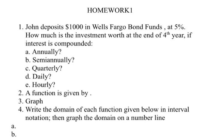  ONLY NEED WORK FOR 2,3,&4 PLEASE TYPE AND PASTE THE WORK