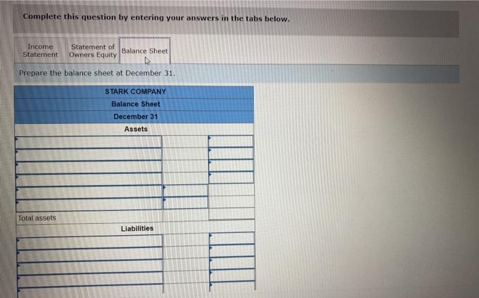 Cash Wages expense Insurance expense Stark, Capital Services revenue $ 11,000 2,500