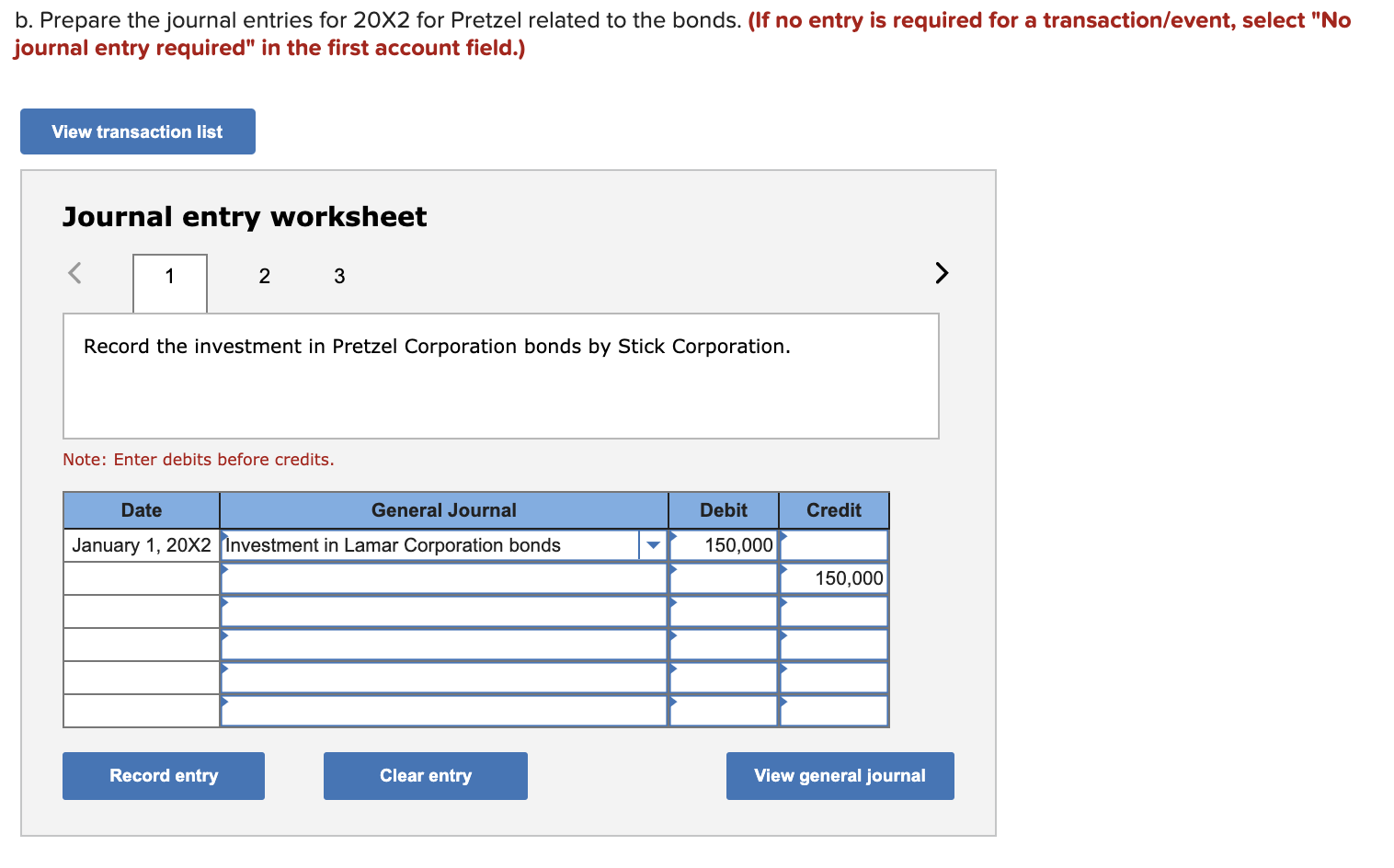 and B and Two for part C c. Prepare the worksheet consolidation
