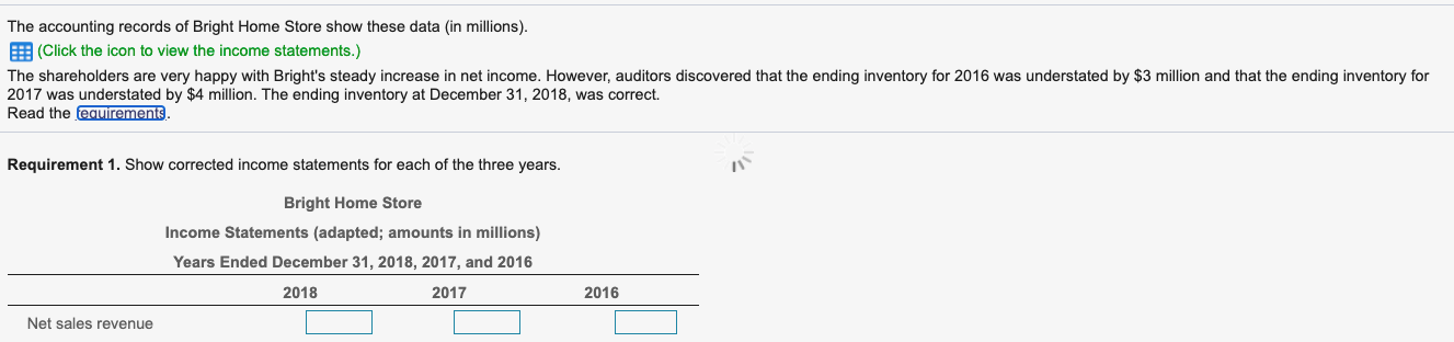 Cost of goods sold: Beginning inventory Net purchases Cost of goods available
