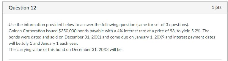  Use the information provided below to answer the following question (same