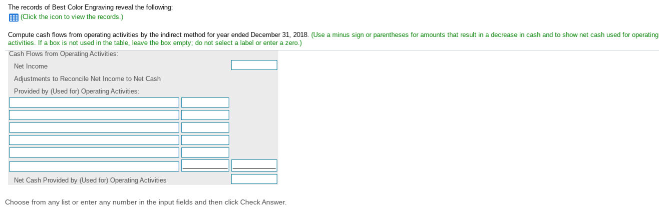 32,000 48,000 Depreciation expense Decrease in current liabilities Increase in current assets
