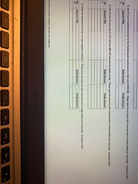 Edmon Low Manufacturing uses a job order cont system and replies overhead