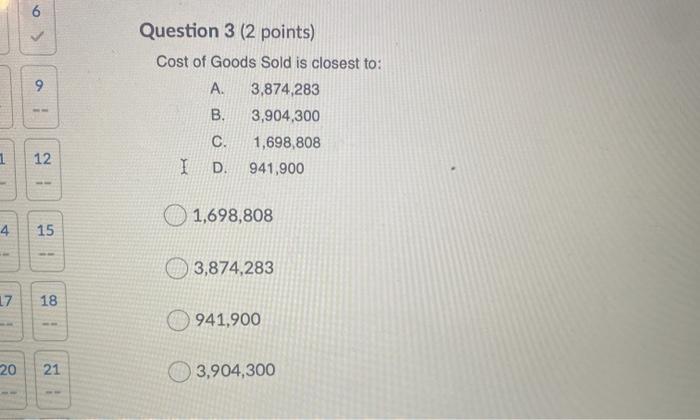 $ 427,150 Beginning WIP $ 20,625 Depreciation on Factory Equip $ 202,035