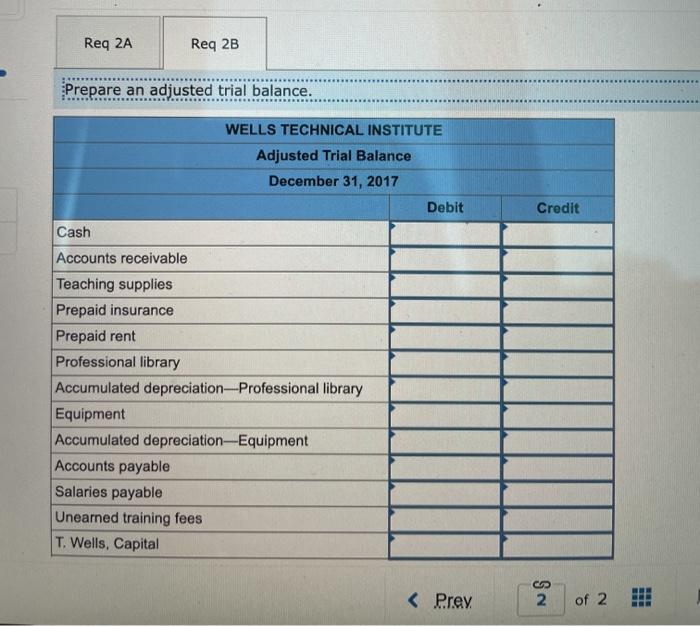 through h that require adjusting entries on December 31, 2017, follow. Additional