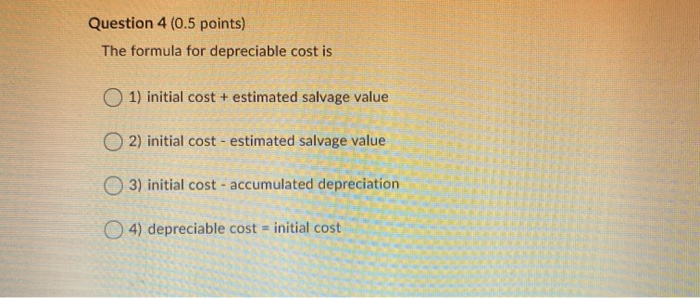 financial statements is the: O straight-line method units-of-production method O MACRS method
