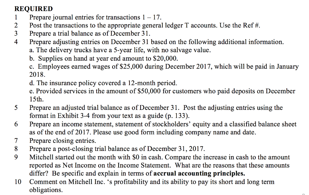 Reference Date Transaction 12/1 12/3 12/3 Investors provided $350,000 of cash in