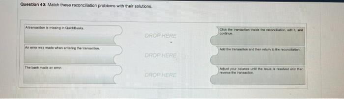 Question 36: Which statement about deleted and voided transactions is true? Answer: