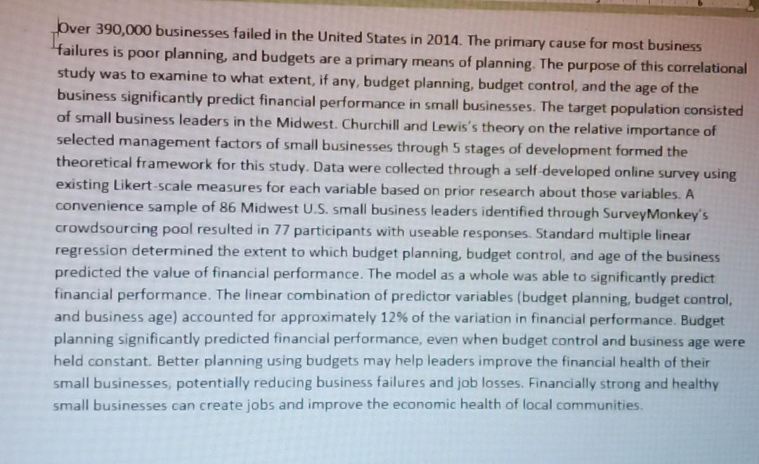 make a summary base on this given abstract Over 390,000 businesses