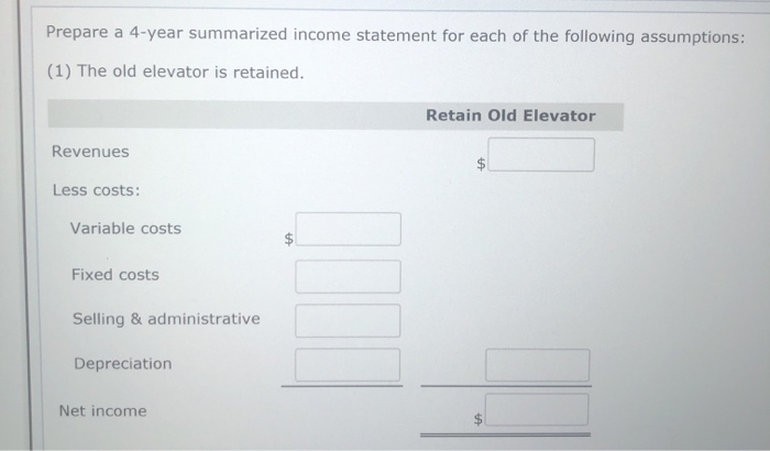 industry equipment exhibition where he watched a computerized elevator demonstrated. He was