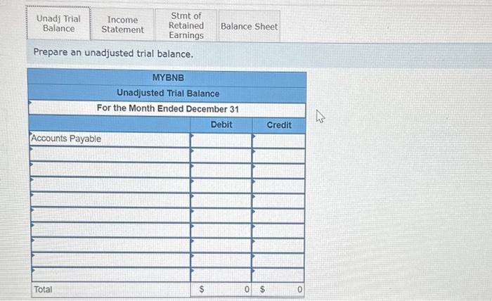 Income Statement Transactions [LO 3-3, LO 3-4, LO 3-5] [The following information