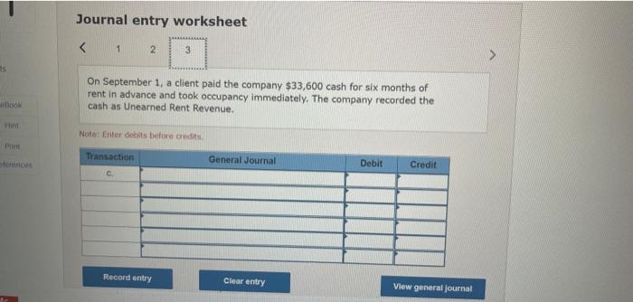year. a. Unearned Rent Revenue. The Krug Company collected $10,800 rent in