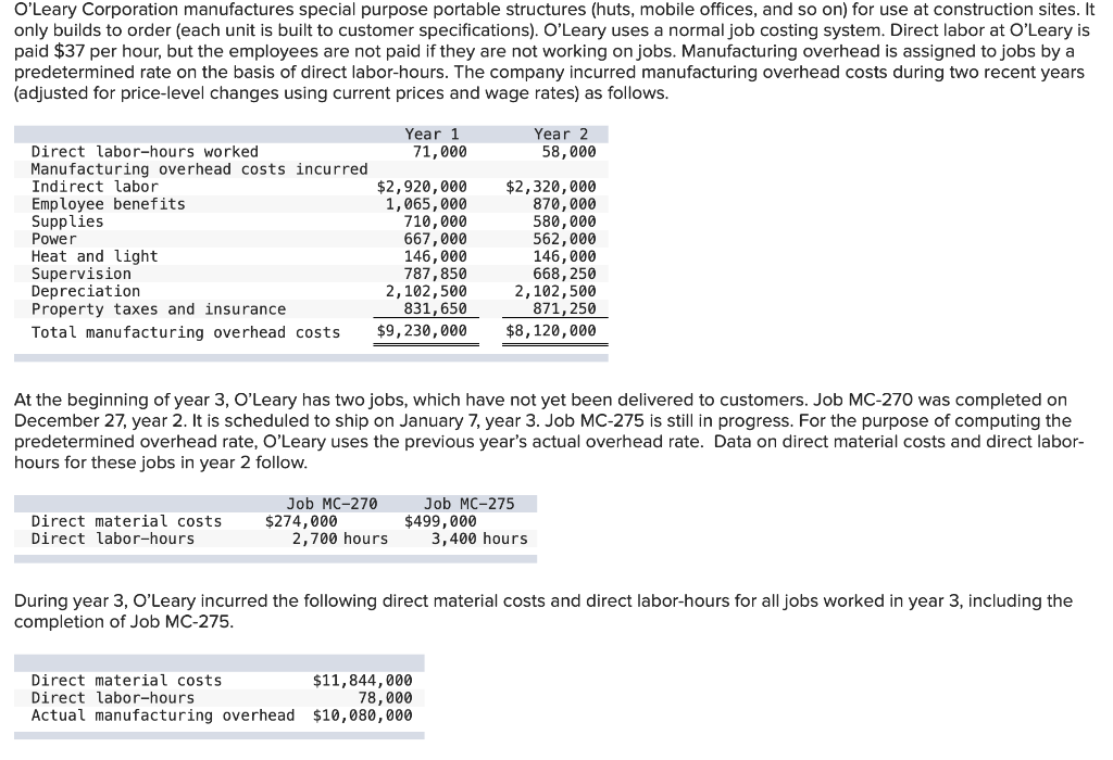 I just need the numbers for part D and part E. Thank