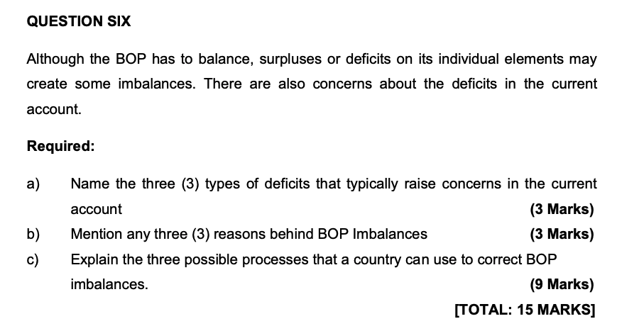  Hello there I dont understand your comment ? QUESTION SIX Although