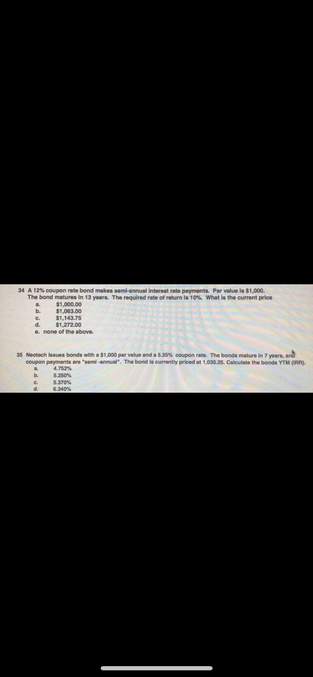  Correct and fast answer will receive thumbs up. a. 34 A