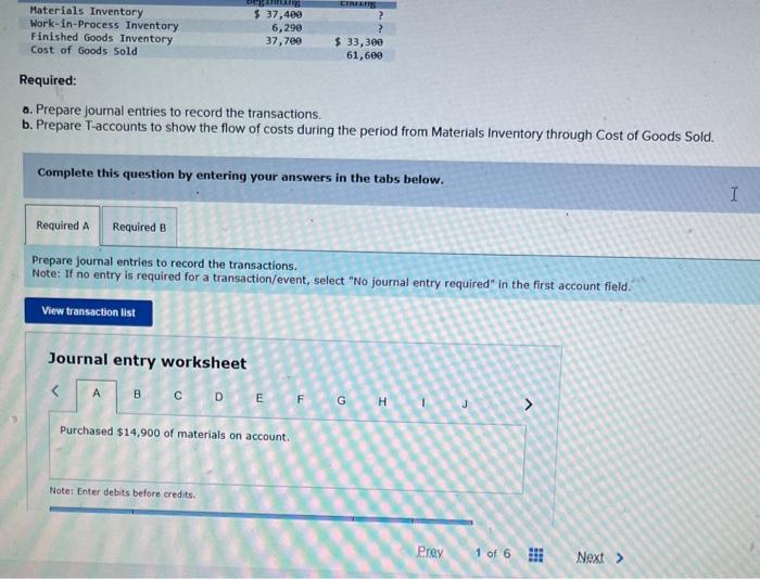 just to make it clear i need all from A-J on journal