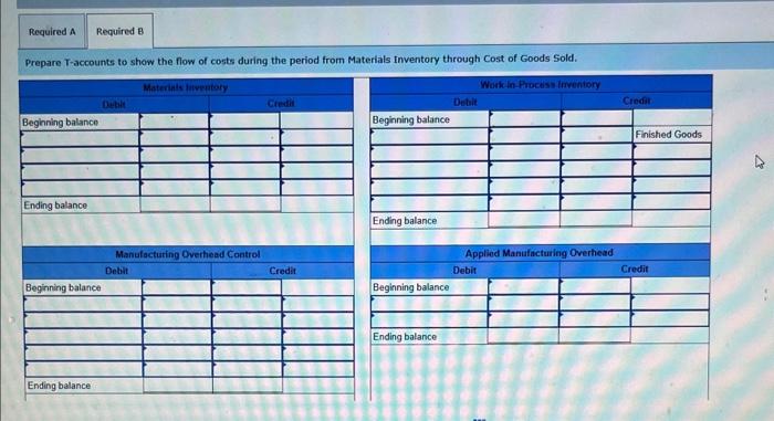 entry one! Barker Products is a job shop. The following events occurred
