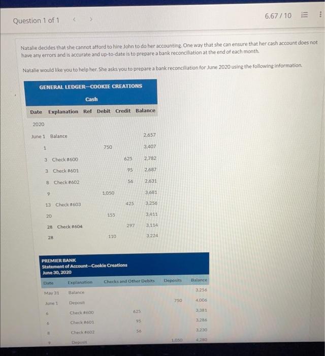  Just need help for (c) Thanks! Natalie decides that she cannot