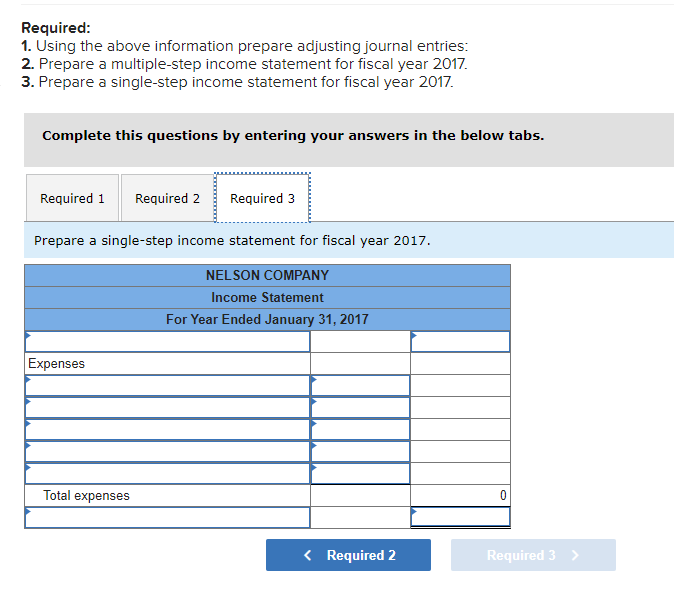 [The following information applies to the questions displayed below.] The following unadjusted