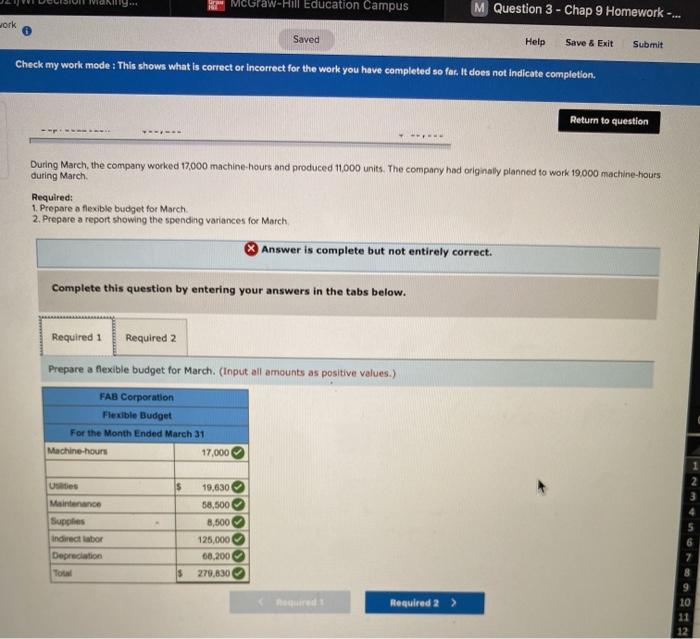 LO9-2] You have just been hired by FAB Corporation, the manufacturer of