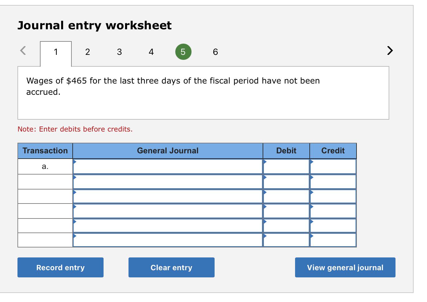 8 [The following information applies to the questions displayed below.] Use the
