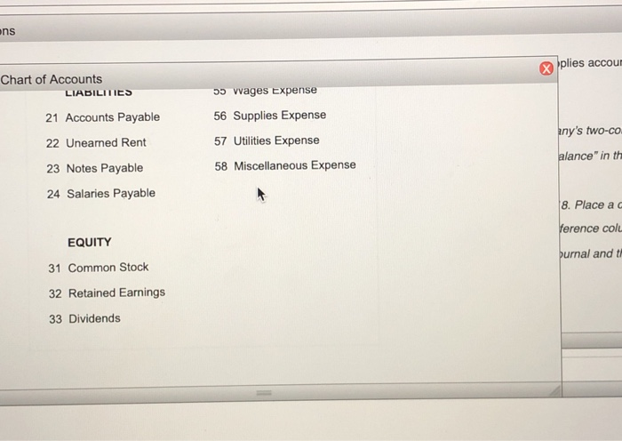 Account No. 21 Account: Accounts Payable A. B. LEDGER c.1 Account: Supplies
