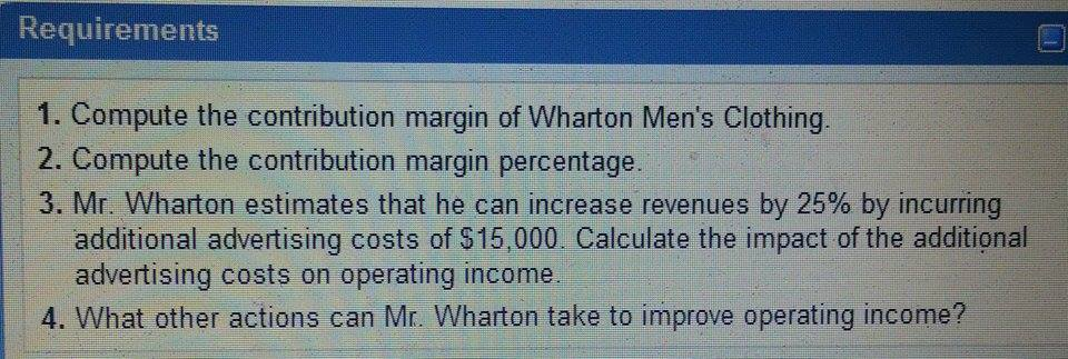 other cost is variable. As for the second screen shot with data,