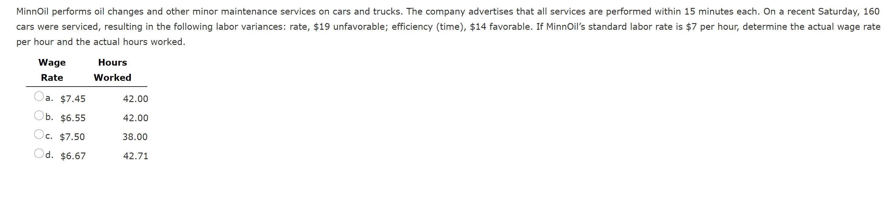  MinnOil performs oil changes and other minor maintenance services on cars