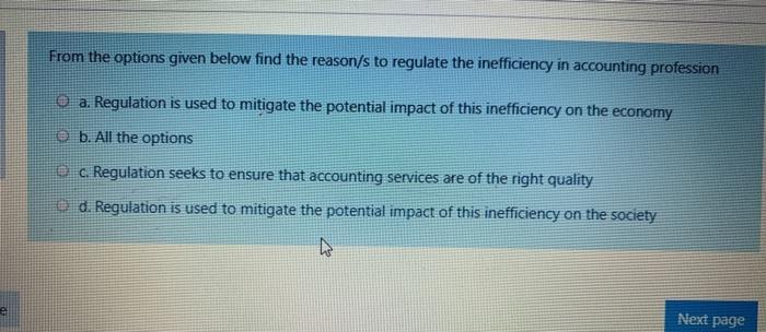  JUST NEED OPTION no need explain NO need for explanation i