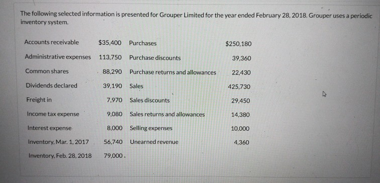  prepare multi step income statement and year end adjusting entries The