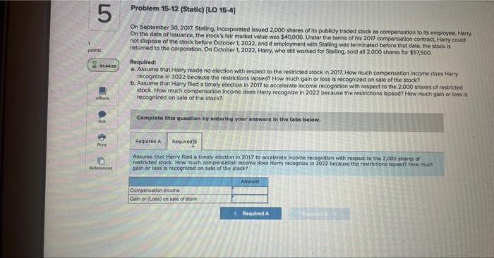 issued 2,000 shares of its publichy traded stock as compensation to its