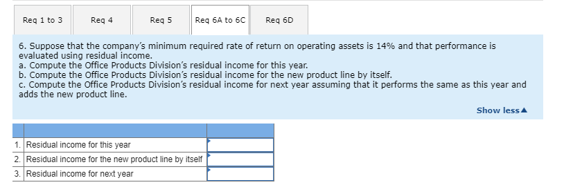 three years, and I don't want any letdown." Billings Company is a
