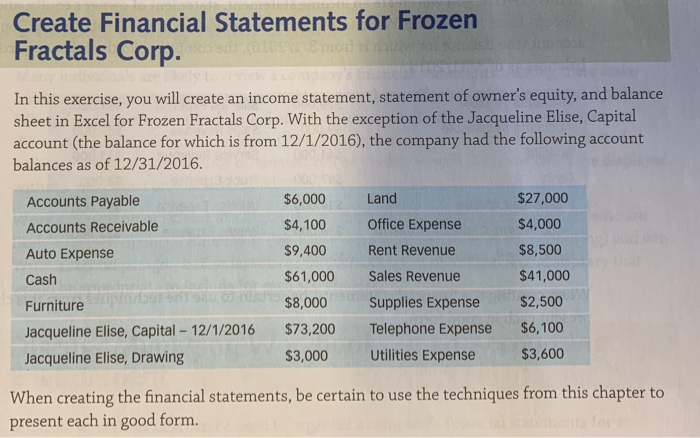  Please help! Include calculations if any please. Thank you! Create Financial