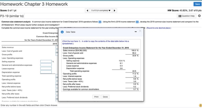 questions which is the 3rd question Homework: Chapter 3 Homework Score: 0