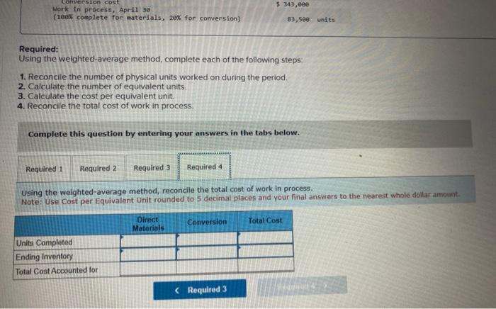 this question by entering your answers in the tabs below. Using the