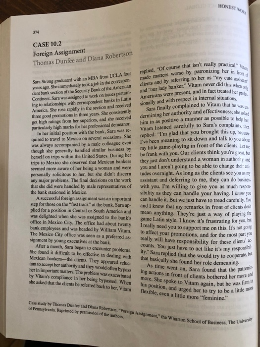 Where would you draw the line between personal dignity and serving the